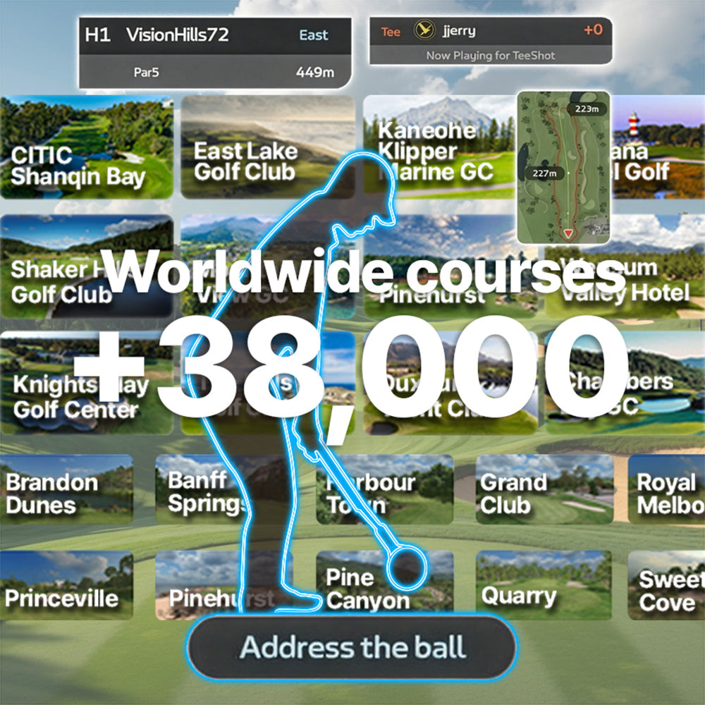 Phigolf 2 Flex Home Golf Simulator
